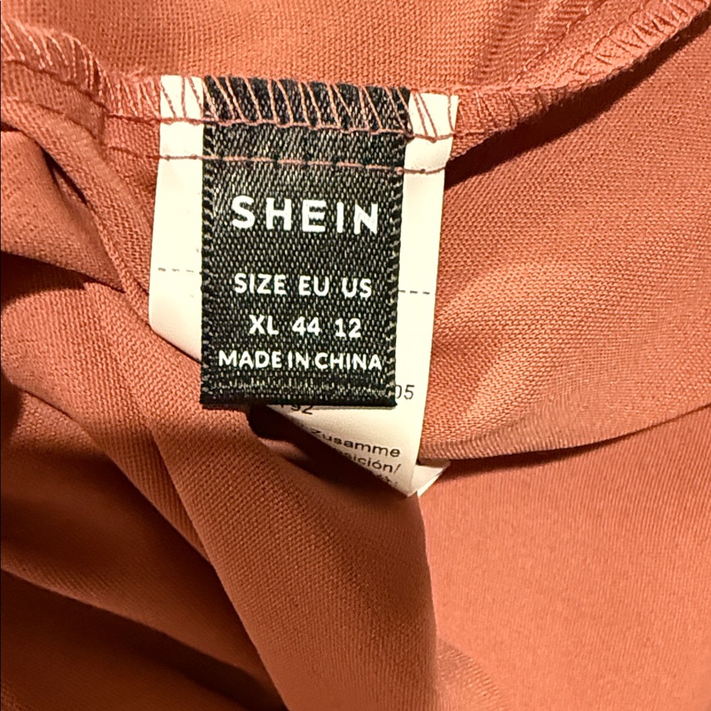 SHEIN Dusty Rose Wide-Leg Skirt - Picture 11 of 11